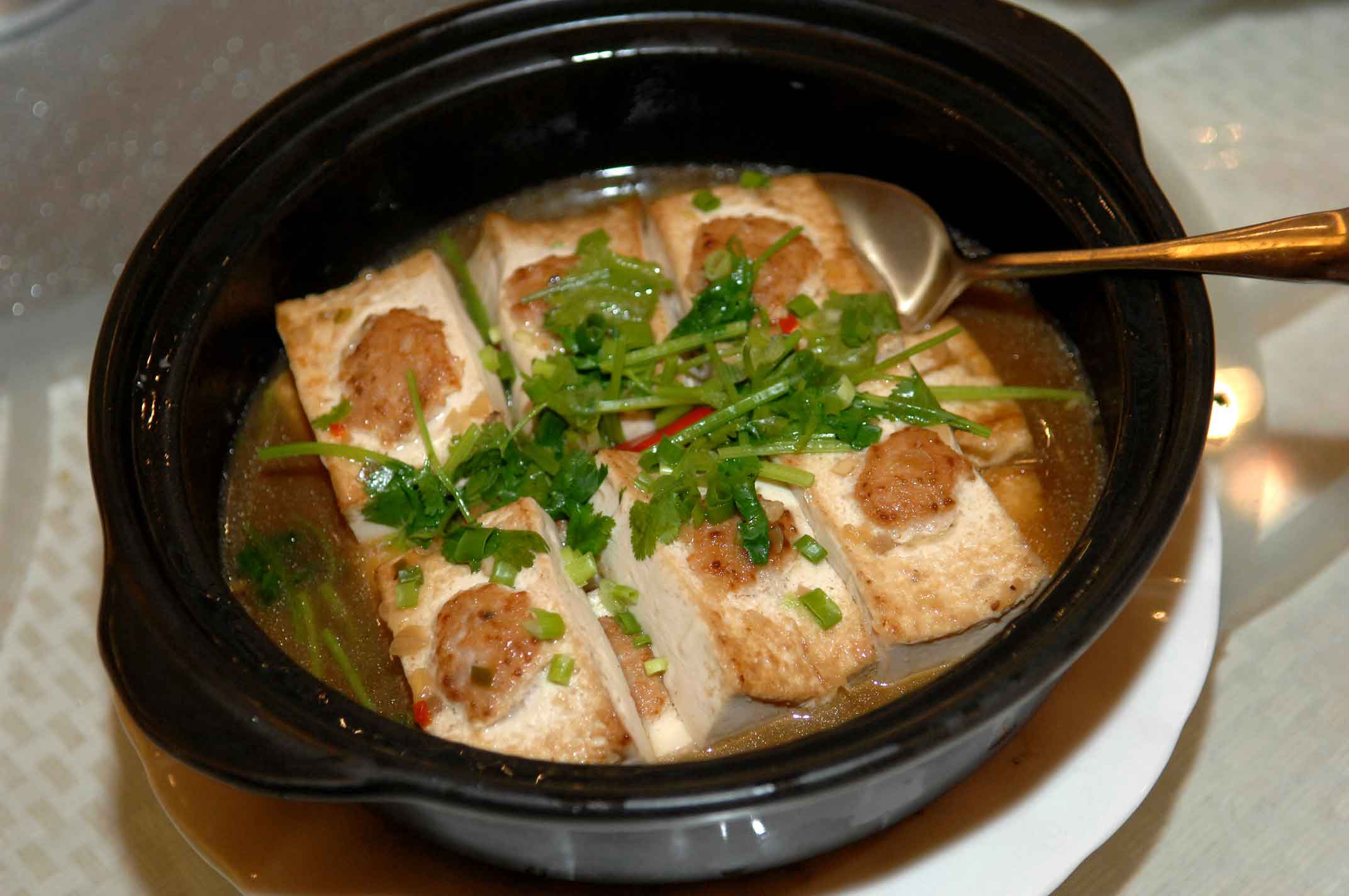 E-Spring tofu dish