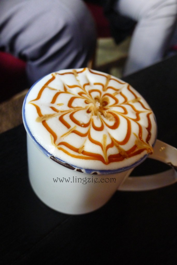 Kaffa Espresso Bar's Salted Caramel Macchiato