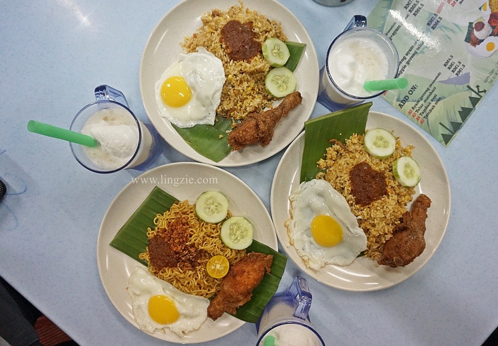 Alamak, Mamak Stall, Nasi Lemak Goreng, Lingzie Food Blog, Penang Food Blog